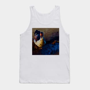 Duck Walking on Mud Ground Tank Top